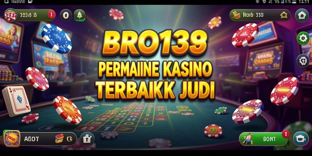 Tampilan gameplay Kasino yang menarik dan mengasyikkan di BRO138.