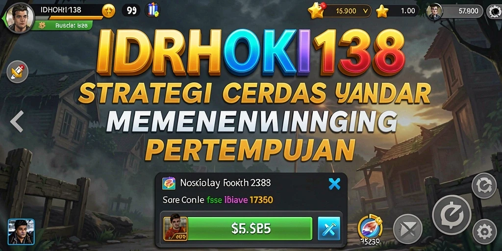 Screenshot utama IDRHOKI138 menampilkan momen strategis dalam gameplay.