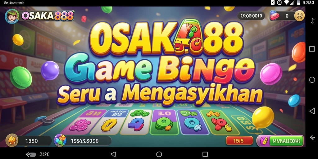 Tampilan gameplay Bingo yang seru dan mendebarkan di OSAKA88.