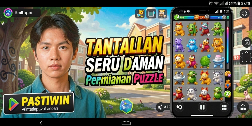 Tampilan gameplay PASTIWIN yang seru dan menantang.