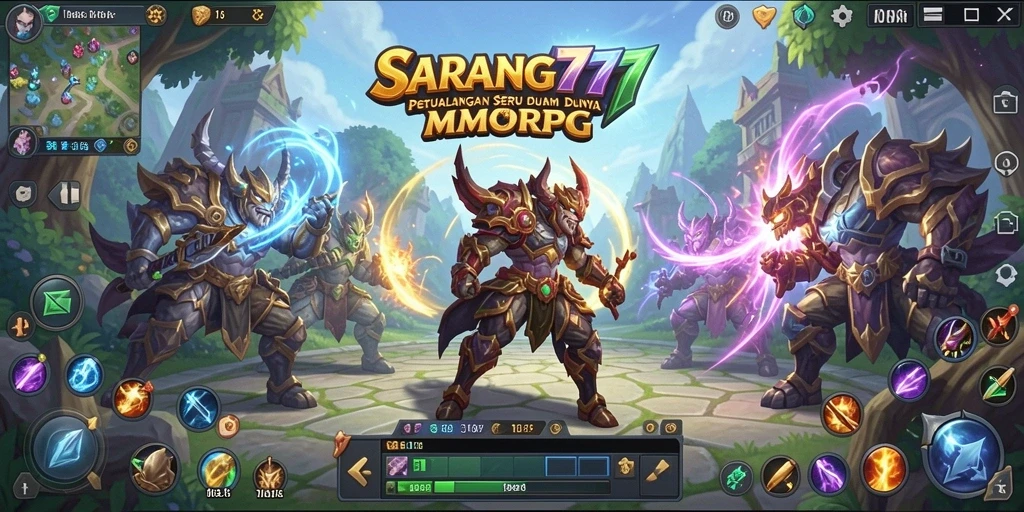 Tampilan gameplay SARANG777 yang seru dan menakjubkan.